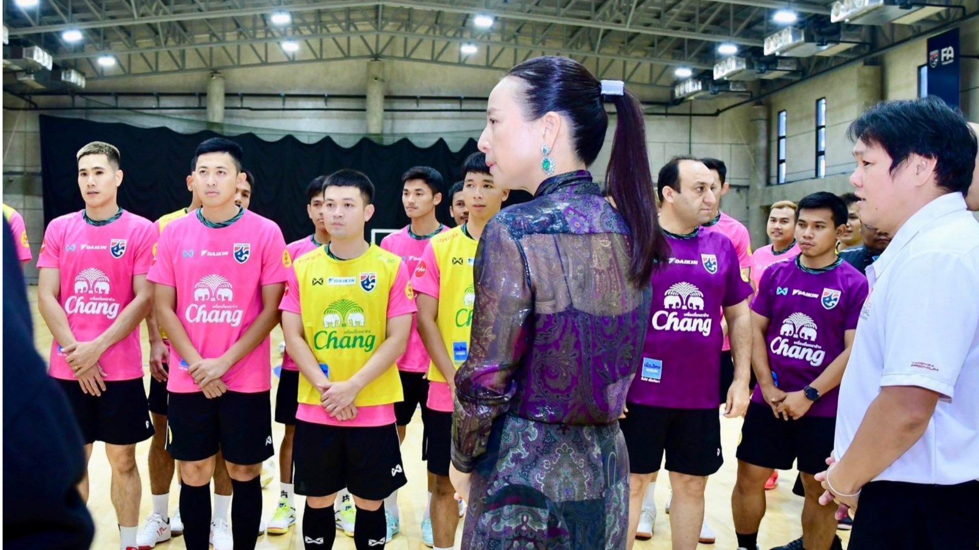 มาดามแป้ง ฟุตซอลทีมชาติไทย