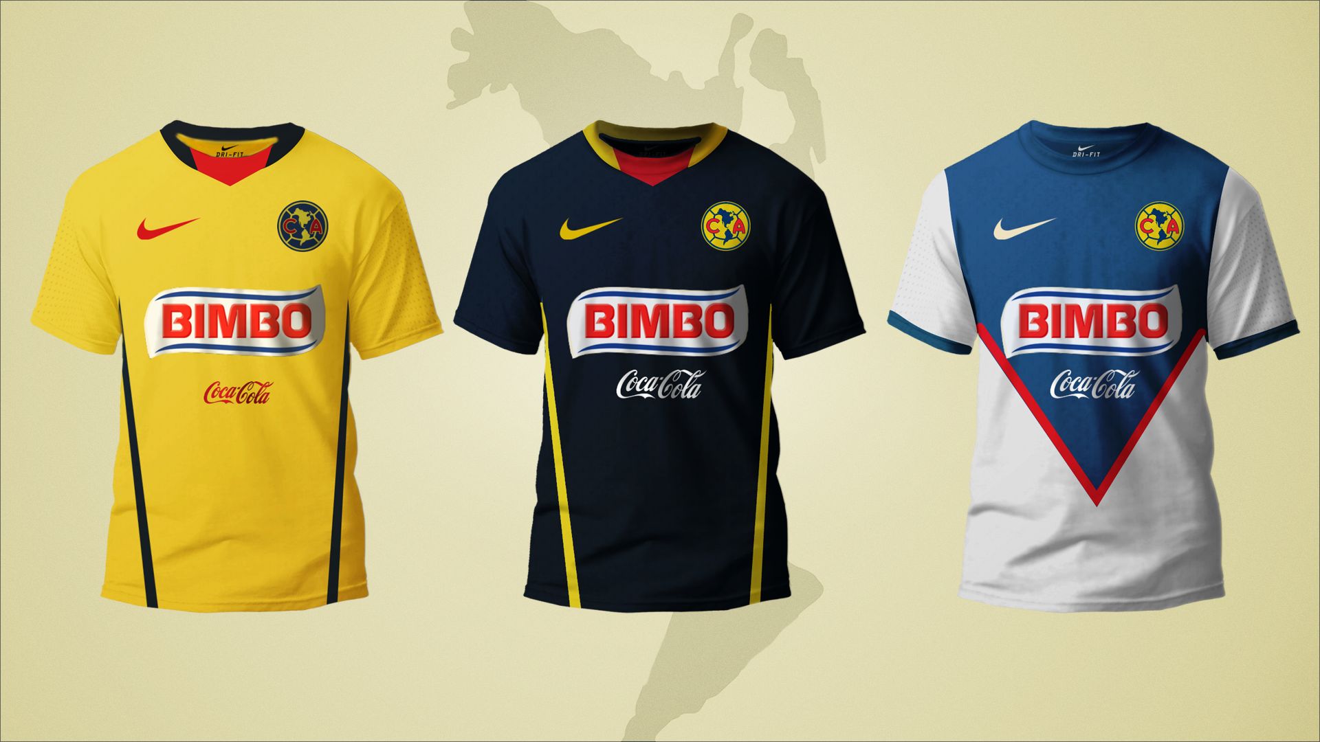 Uniformes Club América 08-09