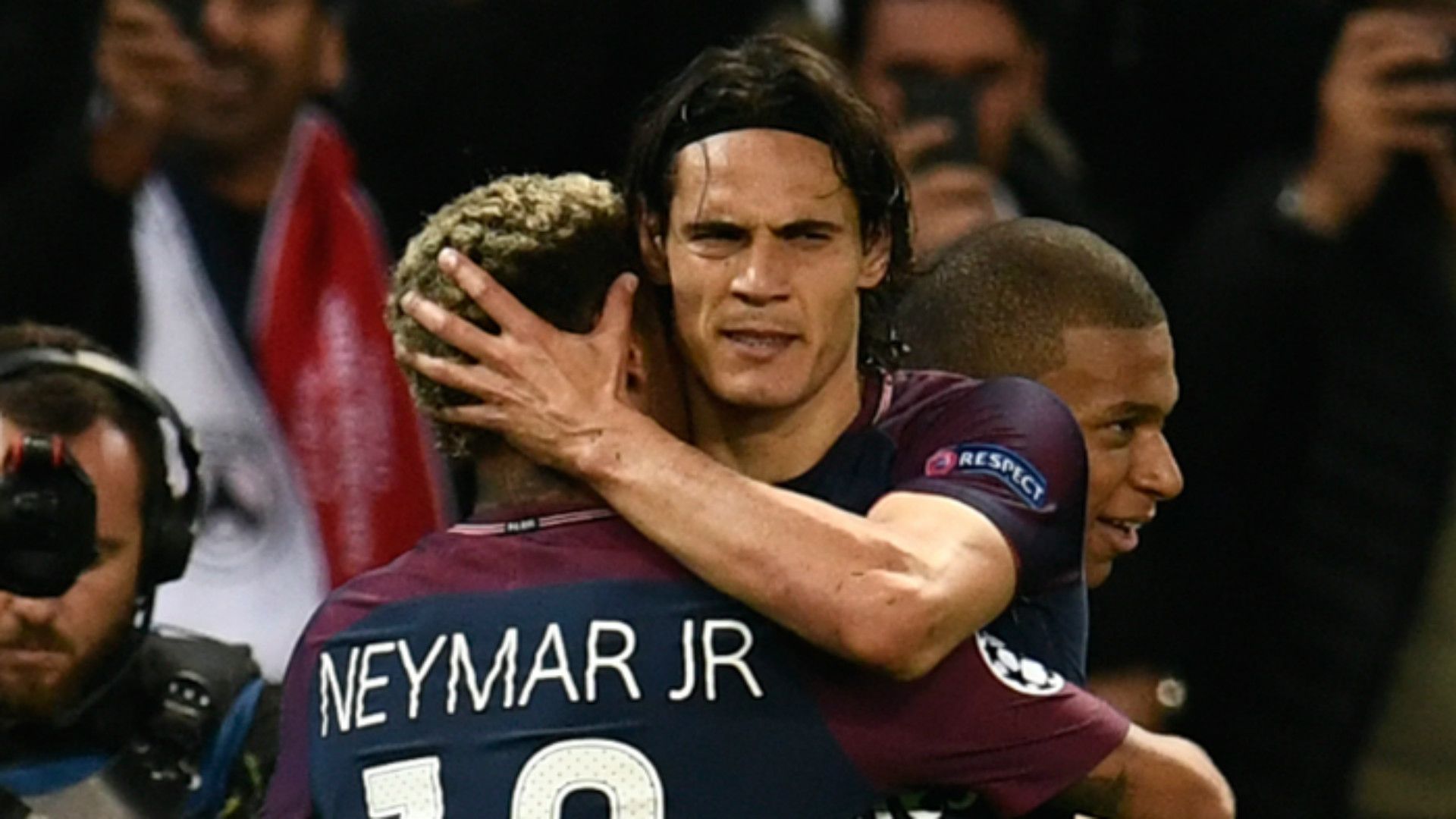 Edinson Cavani Neymar PSG Paris Saint-Germain