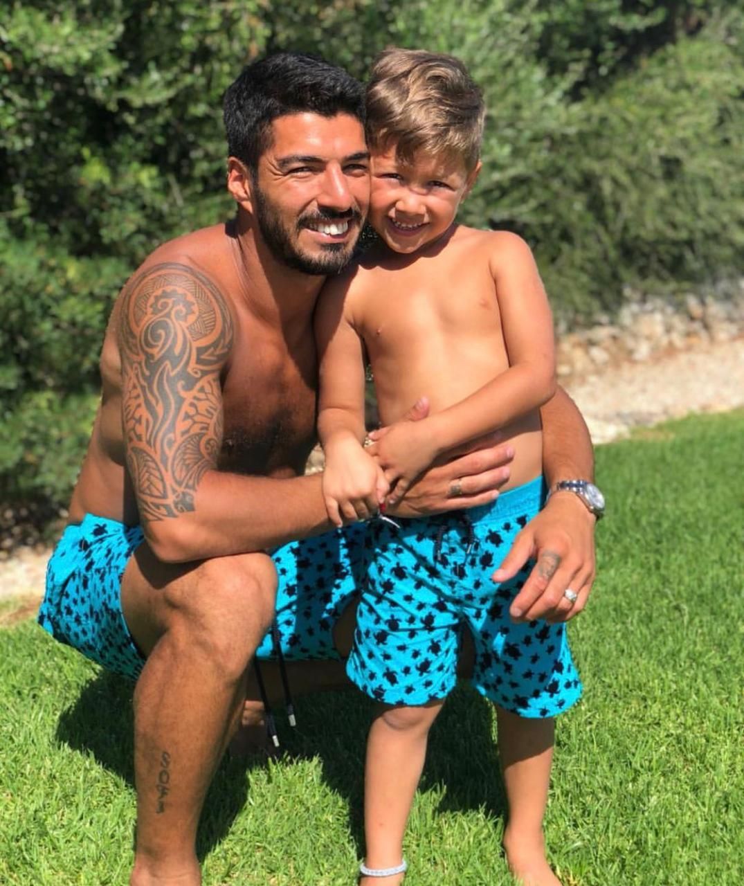 Luis Suárez tatuajes