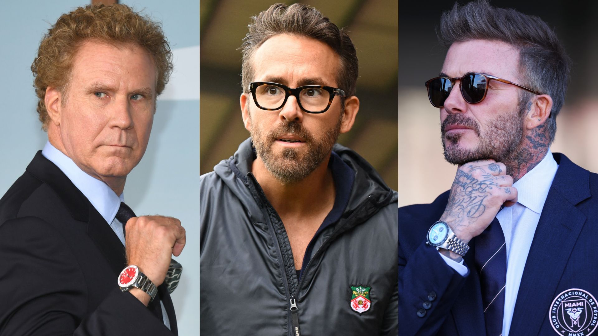 Will Ferrell Ryan Reynolds David Beckham
