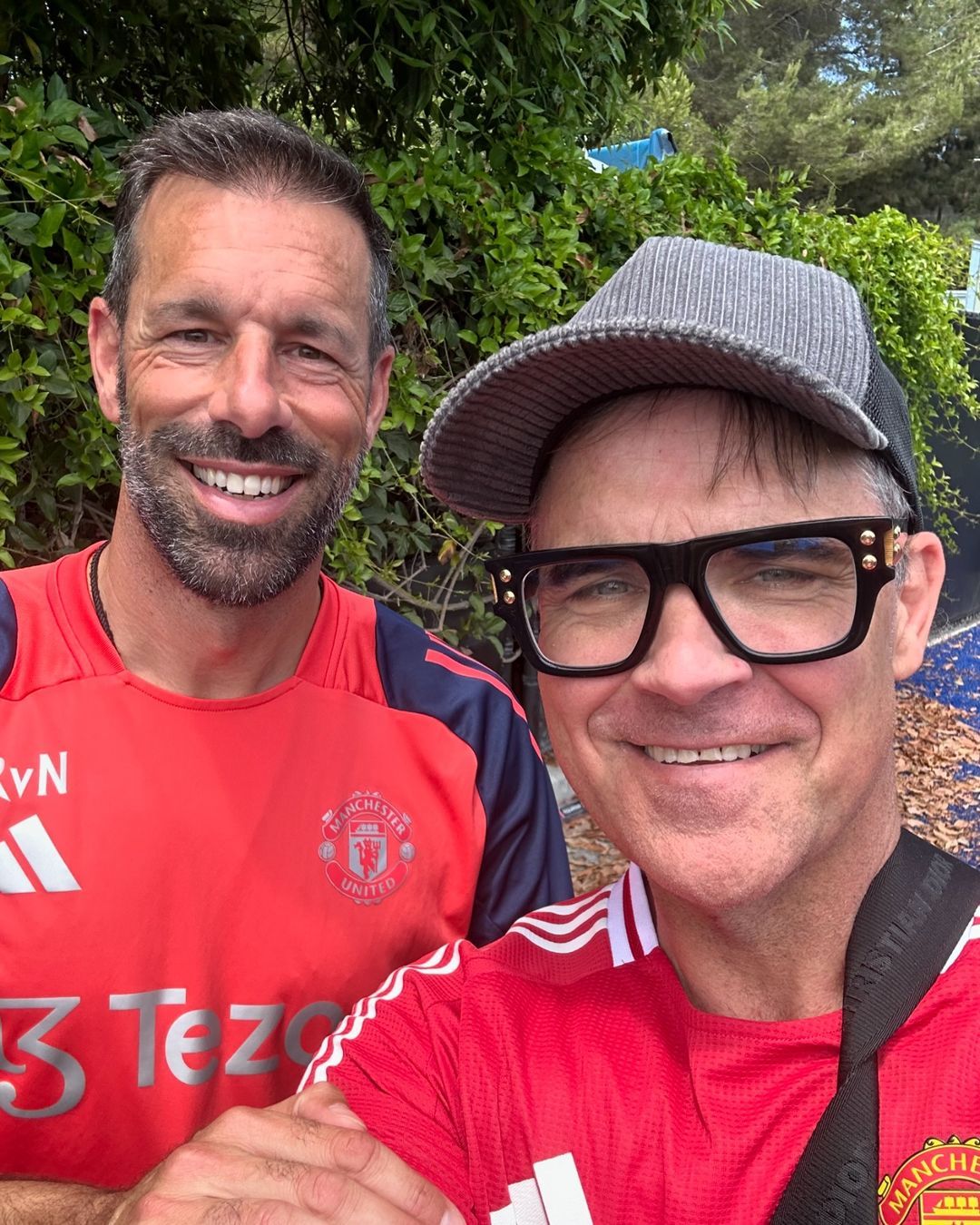 Ruud van Nistelrooy Robbie Williams