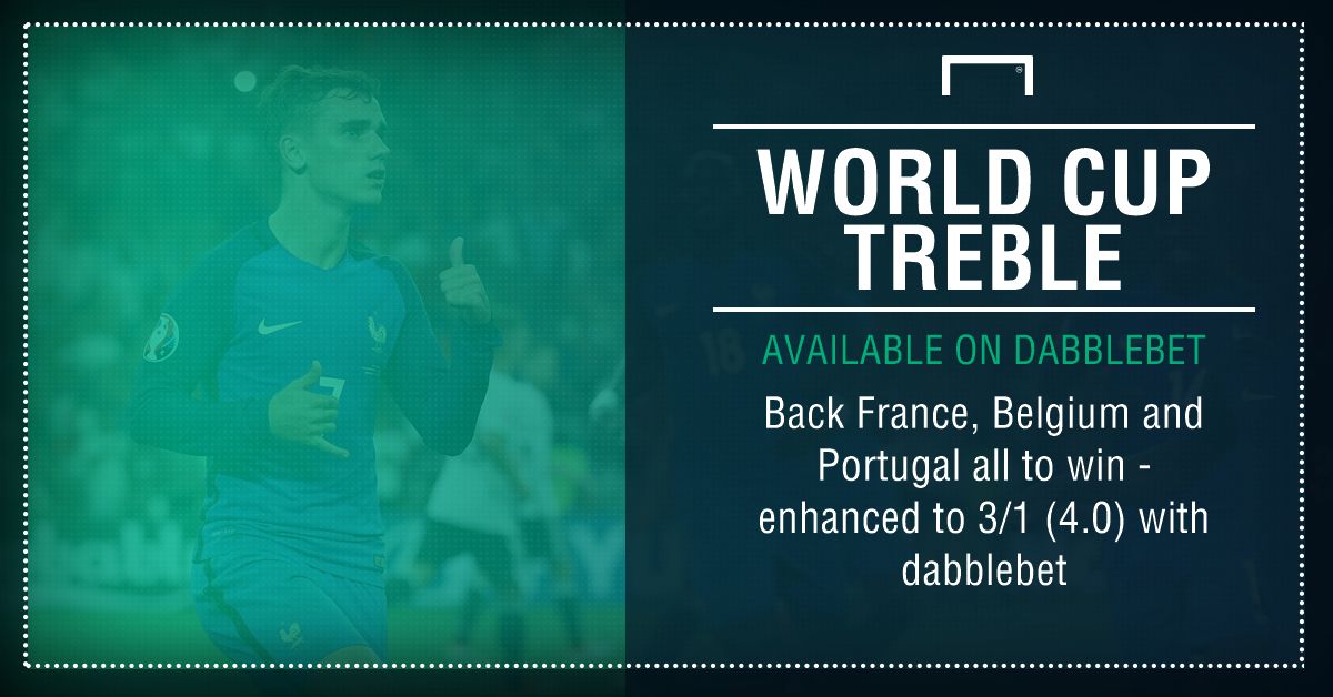 World Cup treble graphic