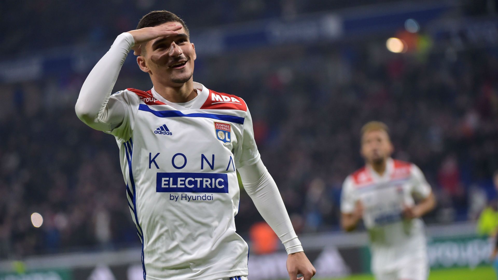 Houssem Aouar Lyon monaco ligue 1 16122018