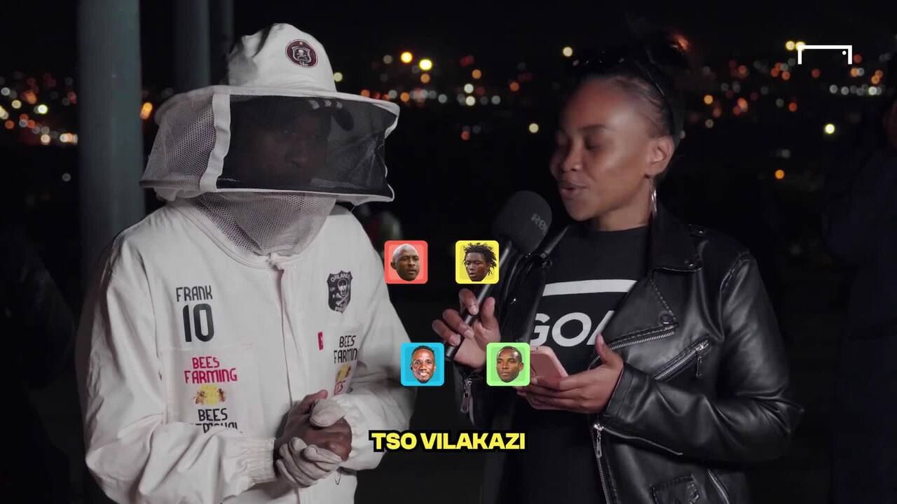 Orlando Pirates beekeeper fan video