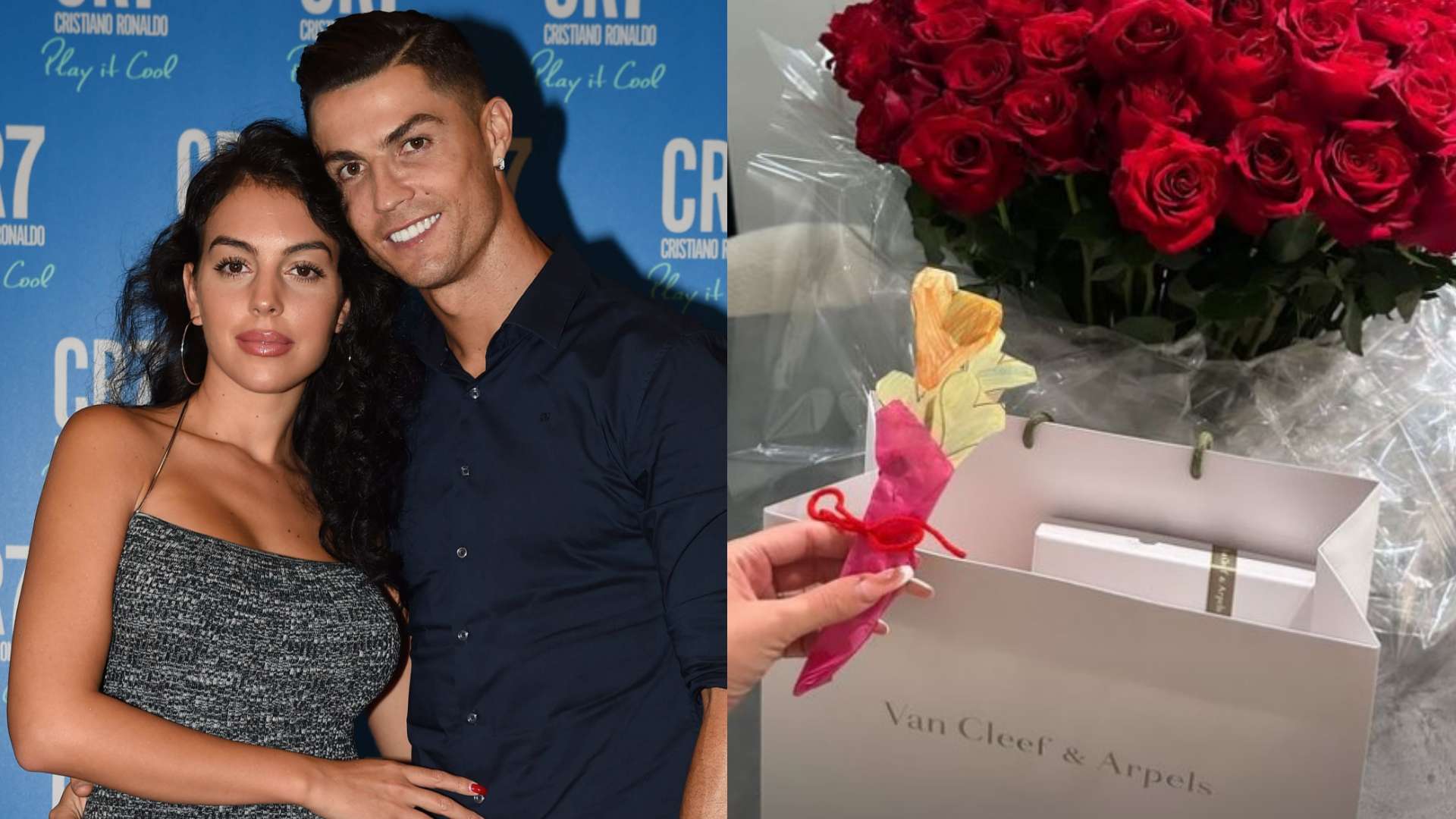 Cristiano Ronaldo Georgina Rodriguez Valentine's Day 2024