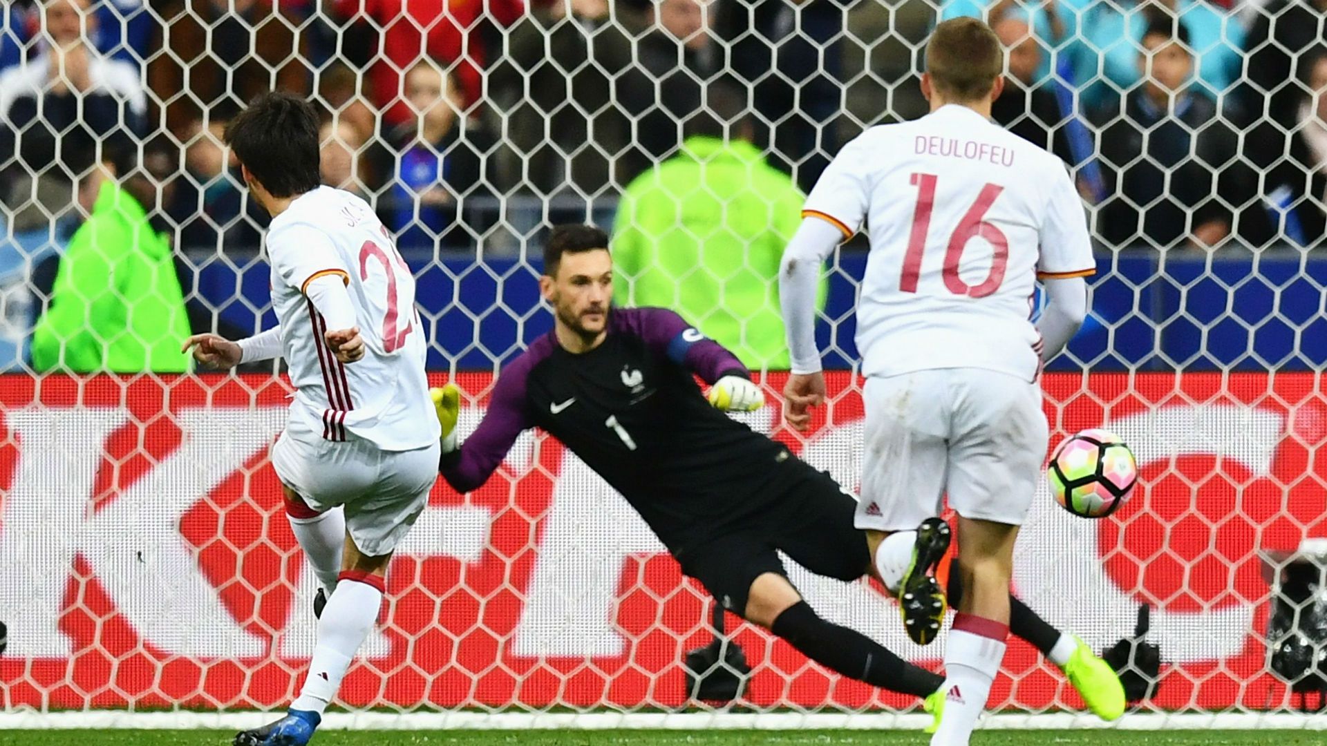 David Silva France Spain Friendly 28032017