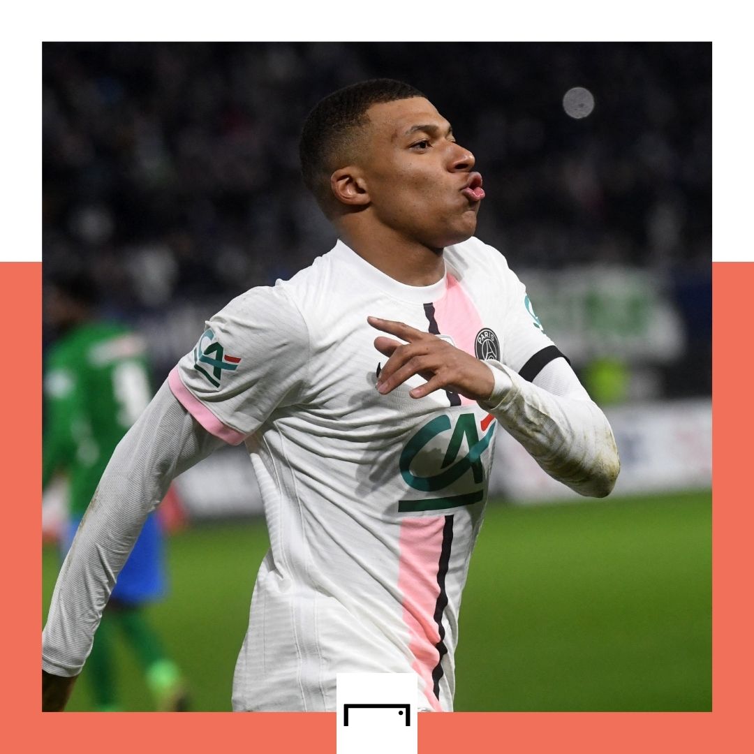 Kylian Mbappe PSG 2021-22 GFX