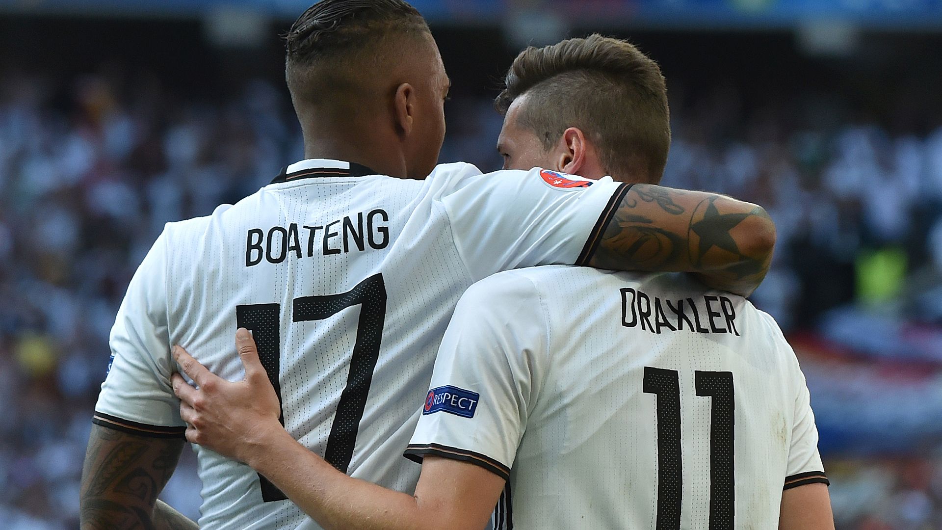 Jerome Boateng Julian Draxler Germany Slovakia 06262016