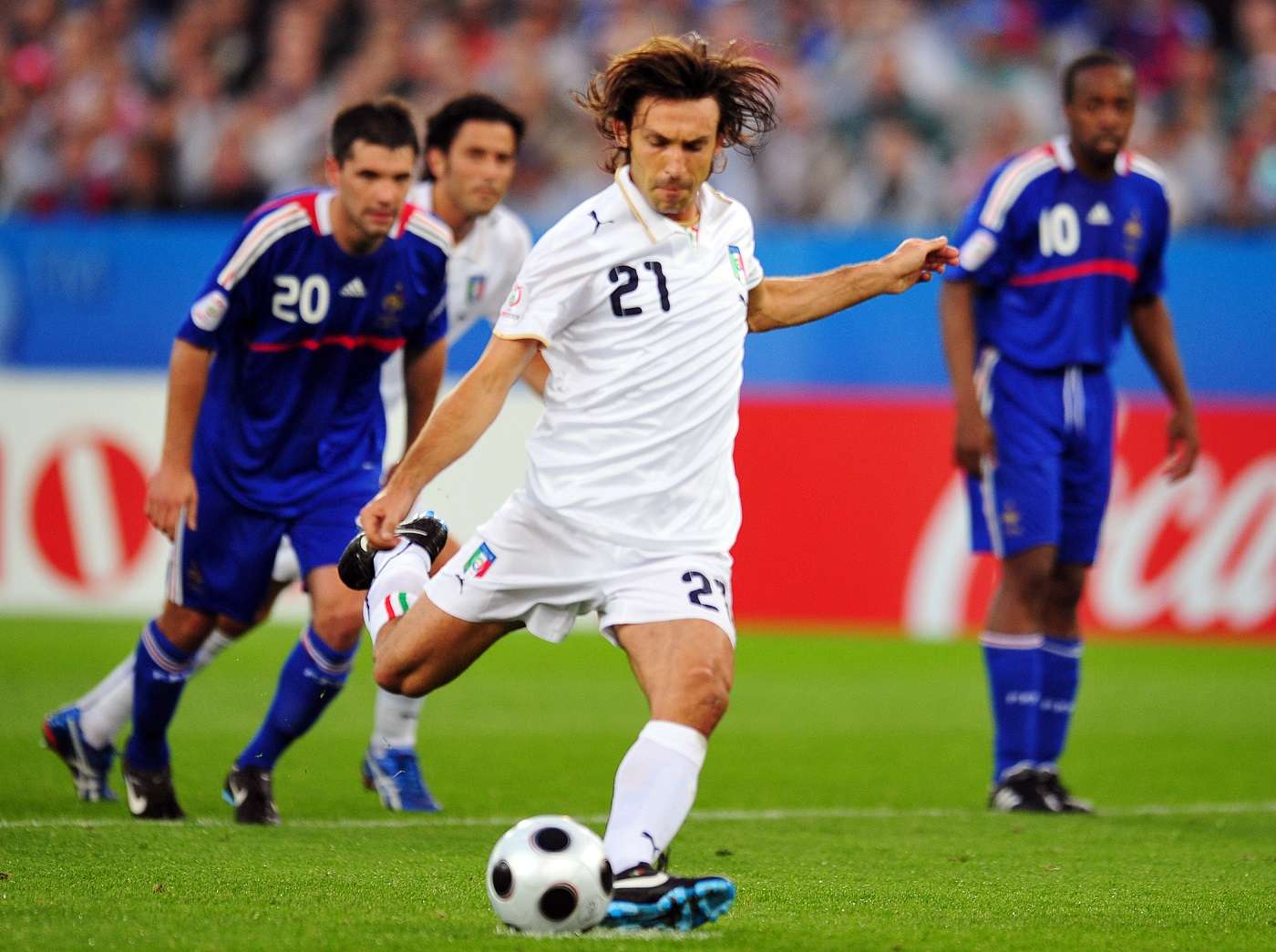 Andrea Pirlo Italy France Euro 2008