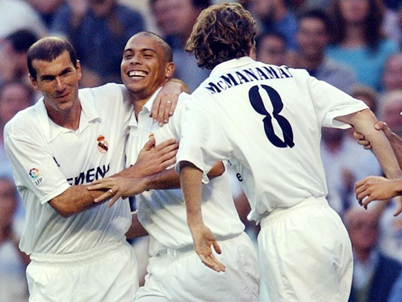Galacticos Ronaldo Real Madrid Debut Alaves 2002