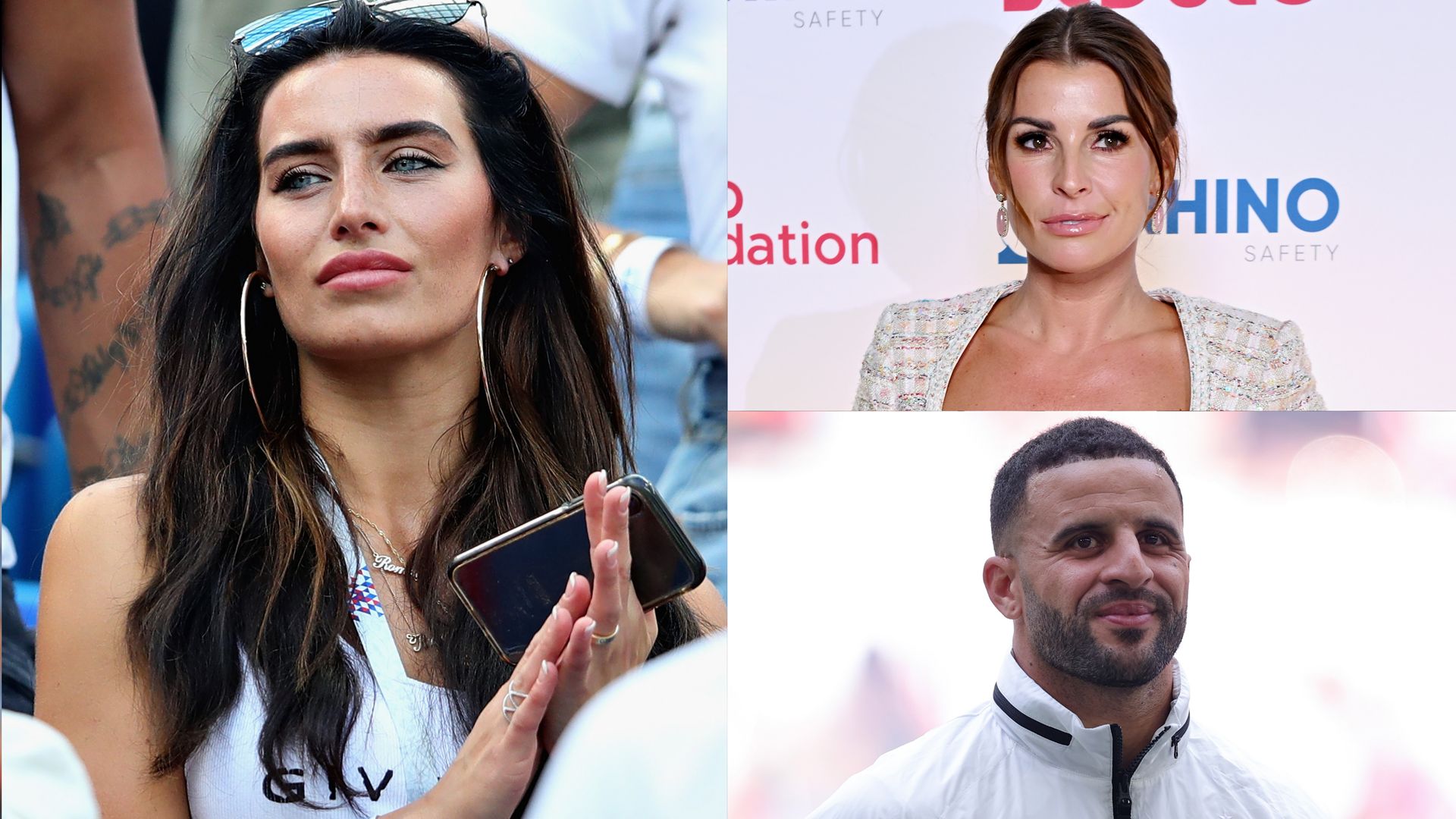 Annie Kilner Coleen Rooney Kyle Walker