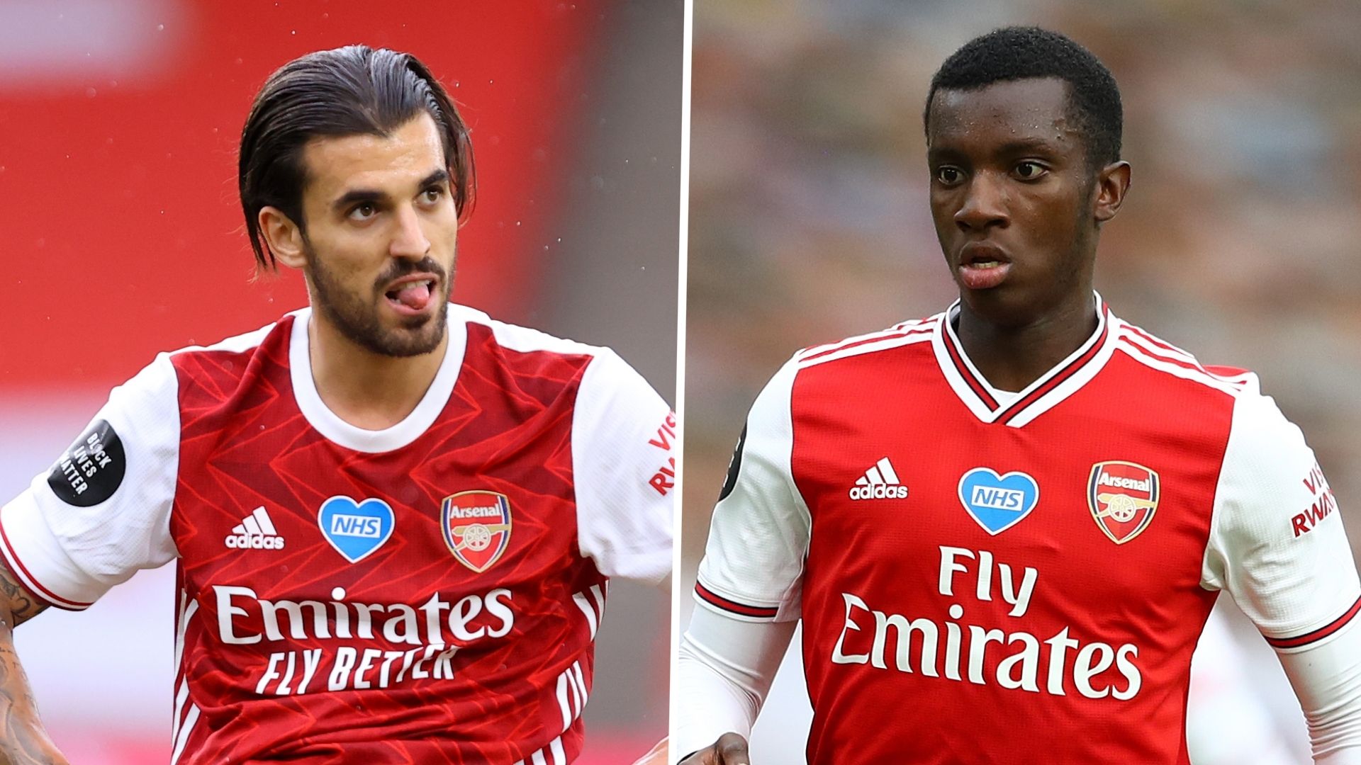 Dani Ceballos Eddie Nketiah Arsenal