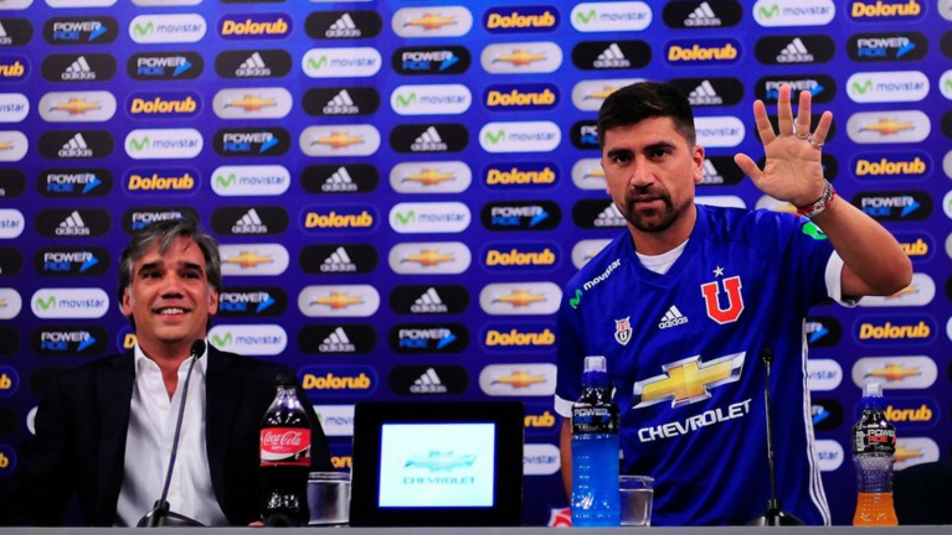 David Pizarro, presentación en Universidad de Chile