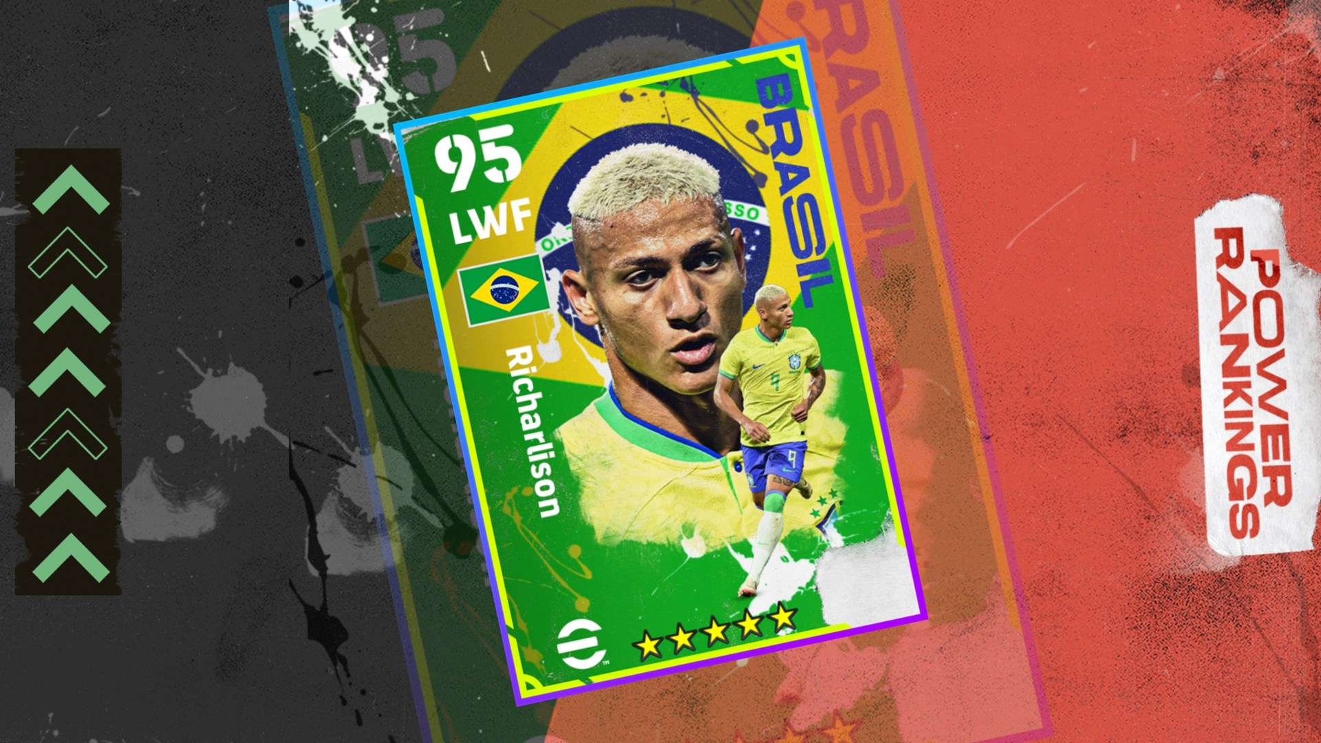 Richarlison Brazil Konami Power Rankings HIC 16:9