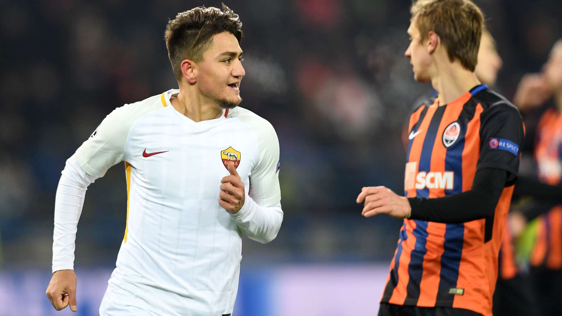 Cengiz Under Shakhtar Roma Champions League