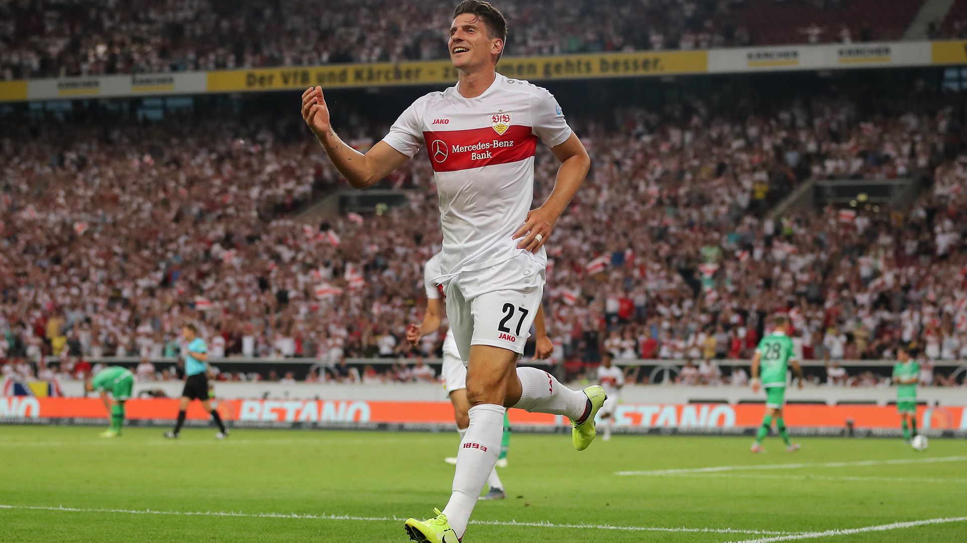 Mario Gomez VfB Stuttgart Hannover 96