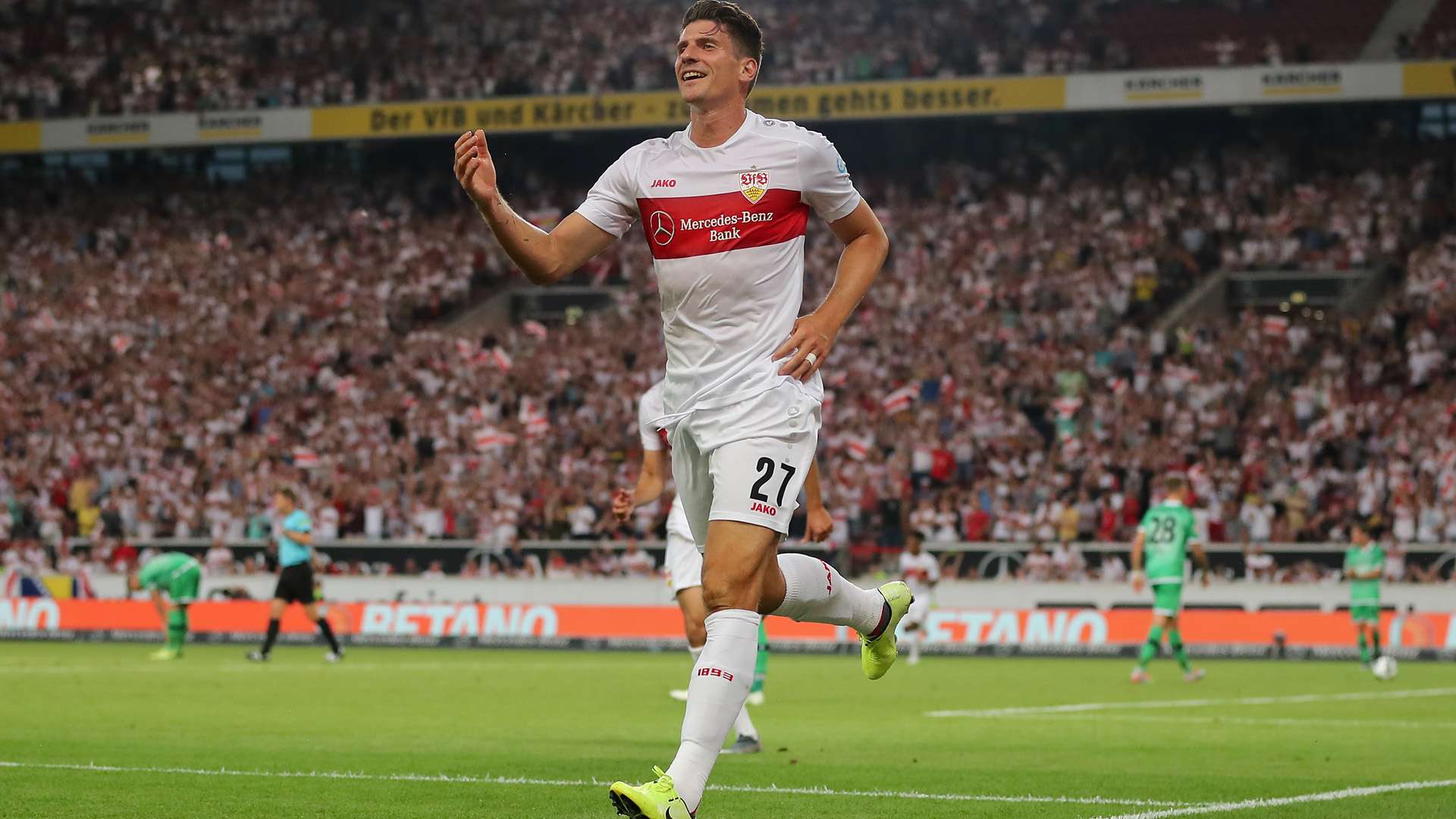 Mario Gomez VfB Stuttgart Hannover 96