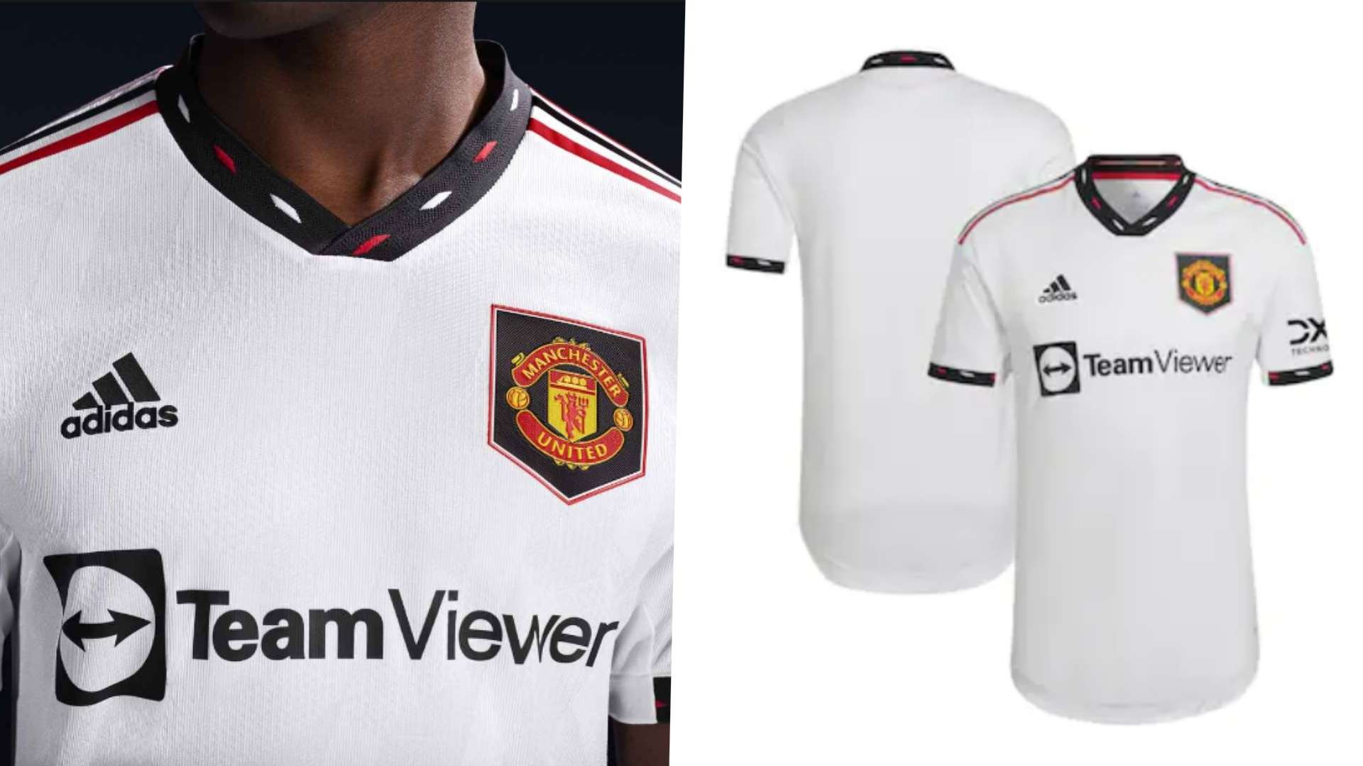Manchester United away kit 2022-23 authentic