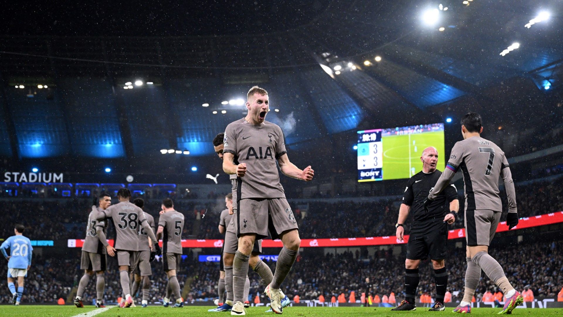 Kulusevski Tottenham Man City