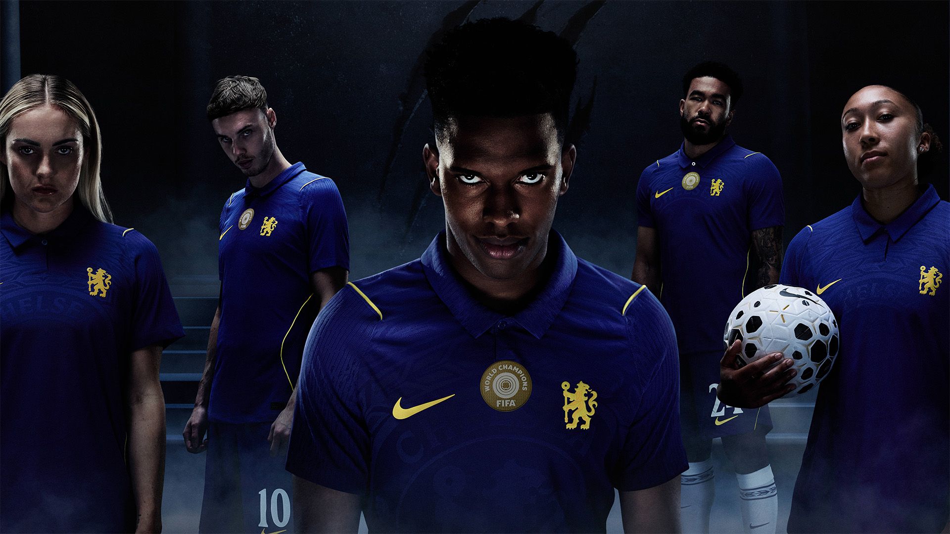 Chelsea 26/27 home kit hero image