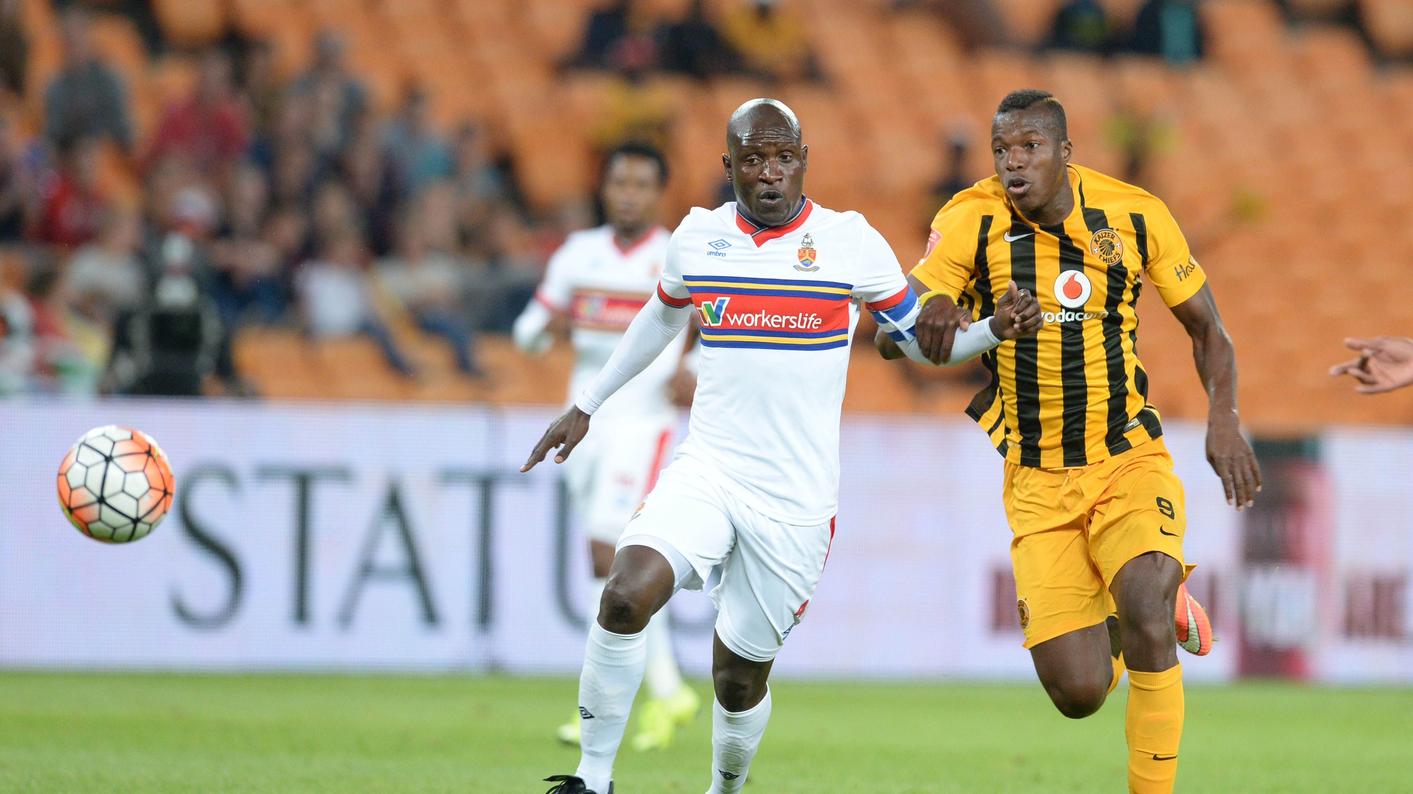 Tebogo Monyai and Camaldine Abraw - AmaTuks vs Kaizer Chiefs