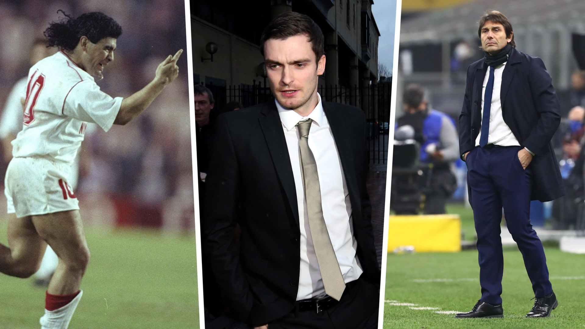 Maradona, Adam Johnson, Conte