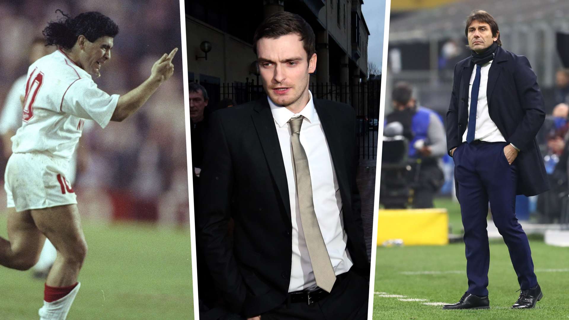 Maradona, Adam Johnson, Conte
