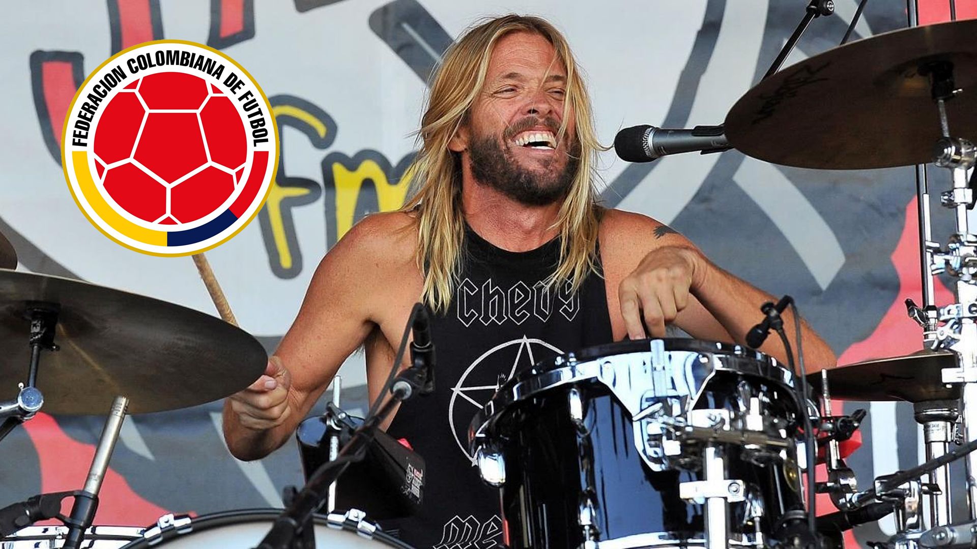 Taylor Hawkins Selección Colombia