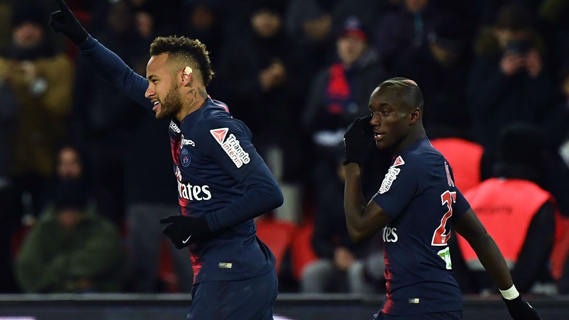 Neymar PSG Guingamp Ligue 1 09012018