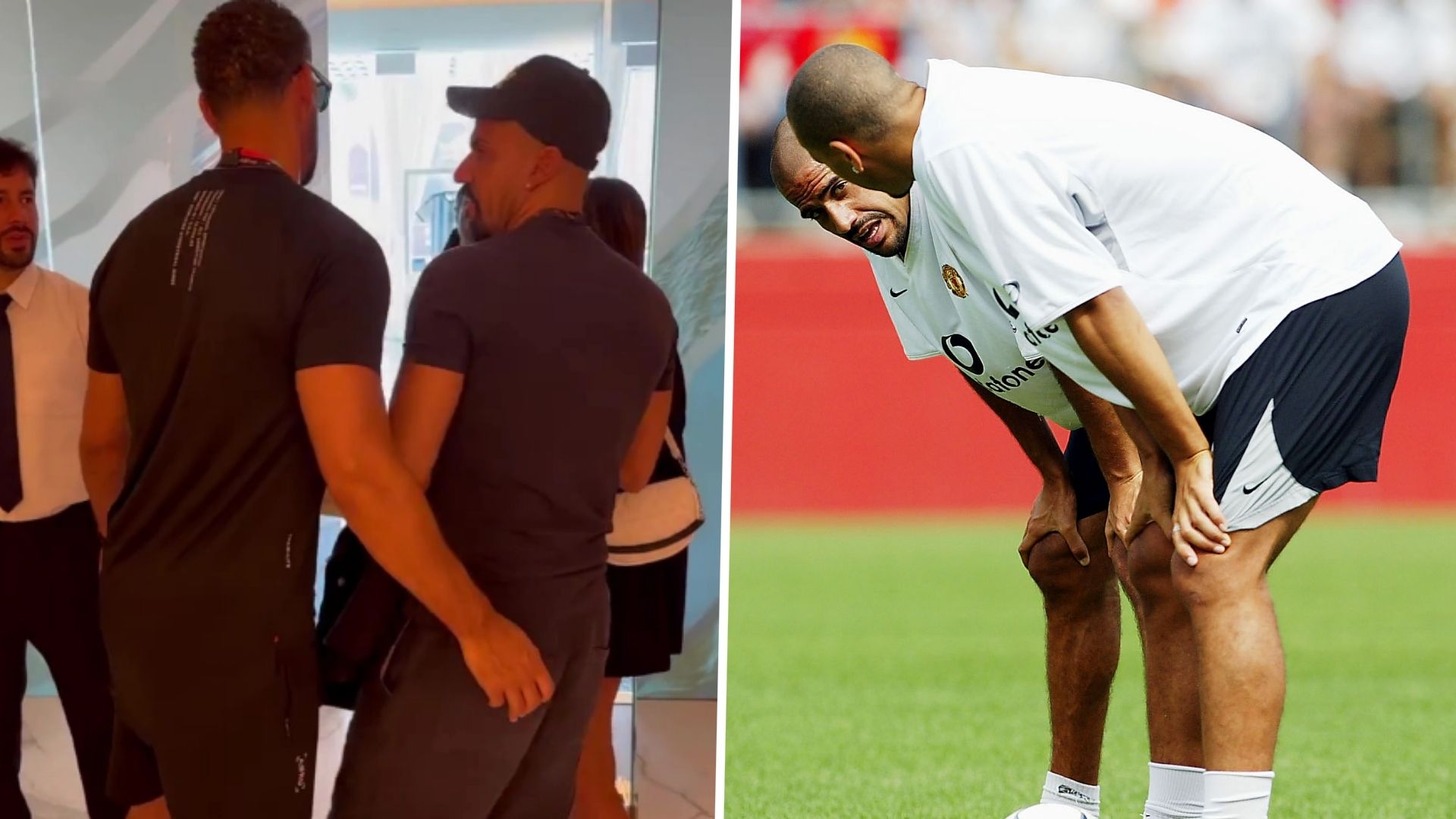 Rio Ferdinand Juan Veron