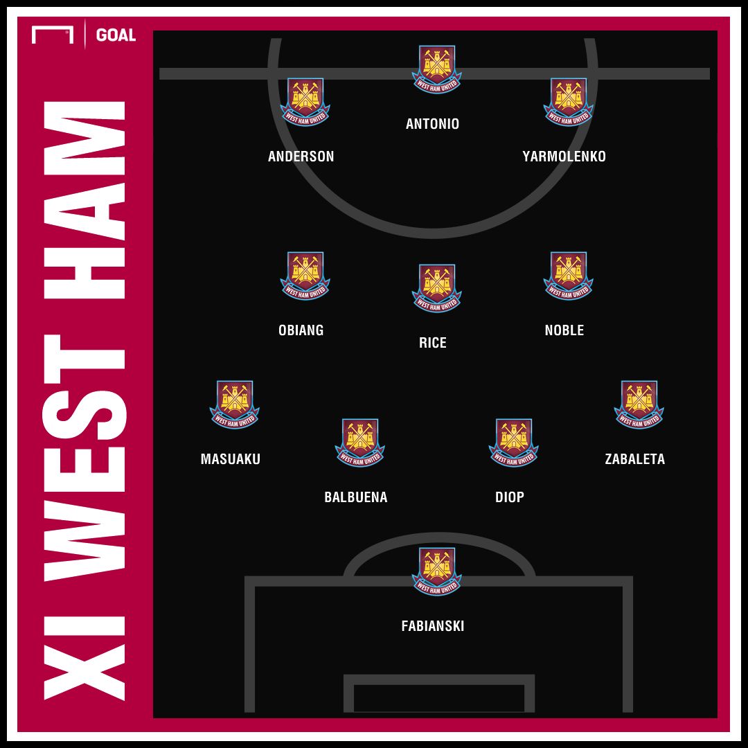 XI WEST HAM VS CHELSEA