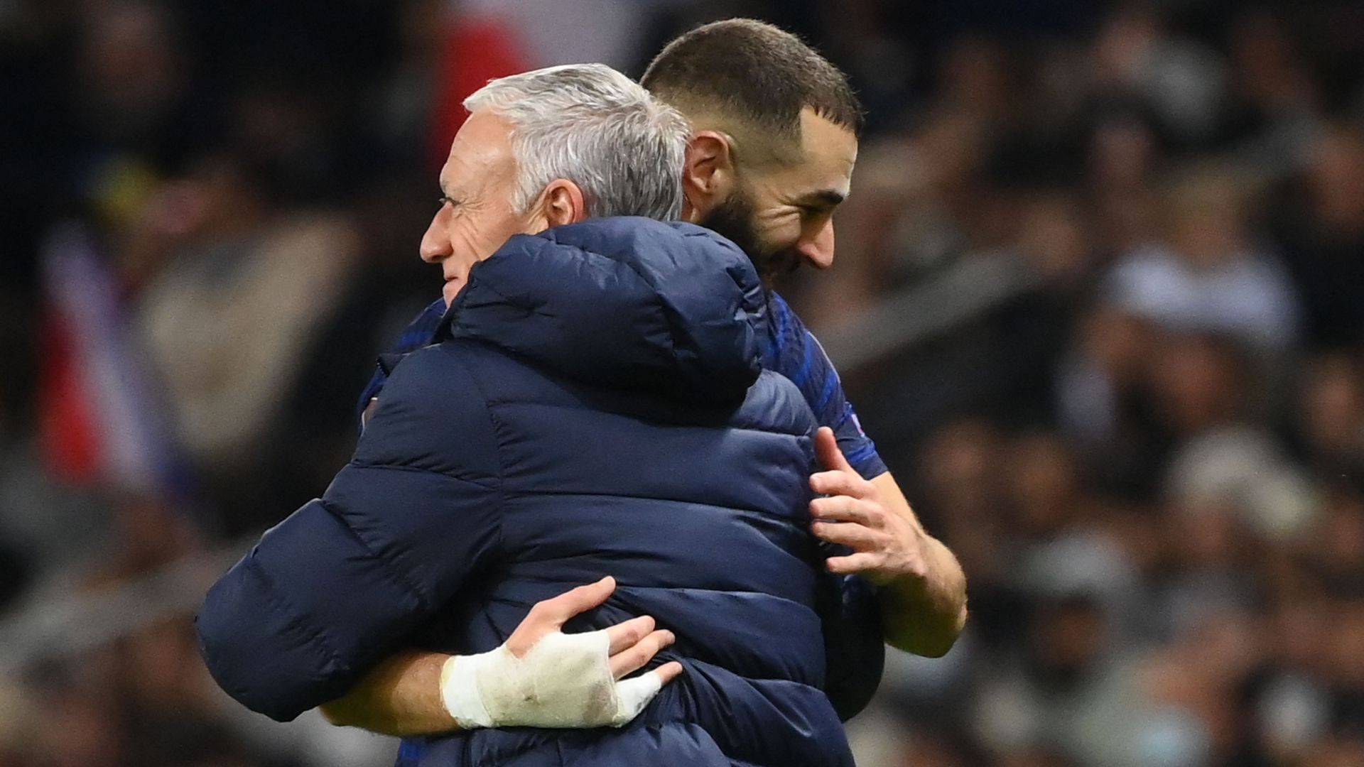Karim Benzema Didier Deschamps France
