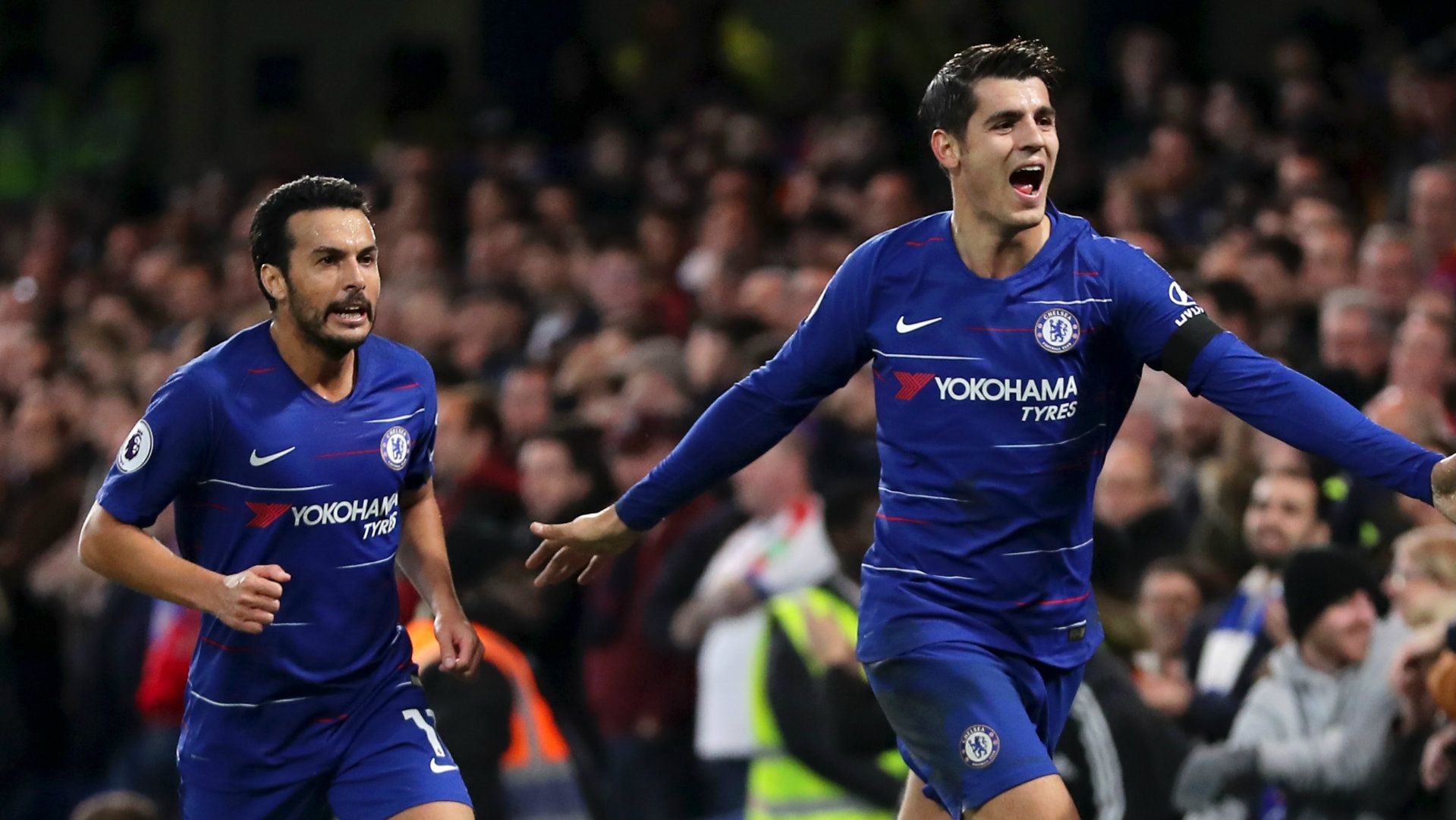 Alvaro Morata Chelsea vs Crystal Palace Premier League 2018-19