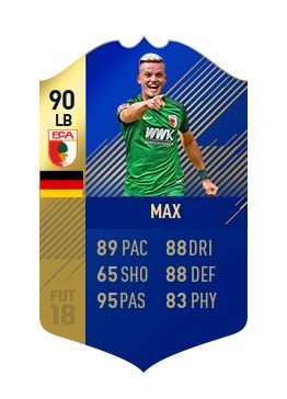 FIFA 18 Bundesliga Team of the Season Philipp Max