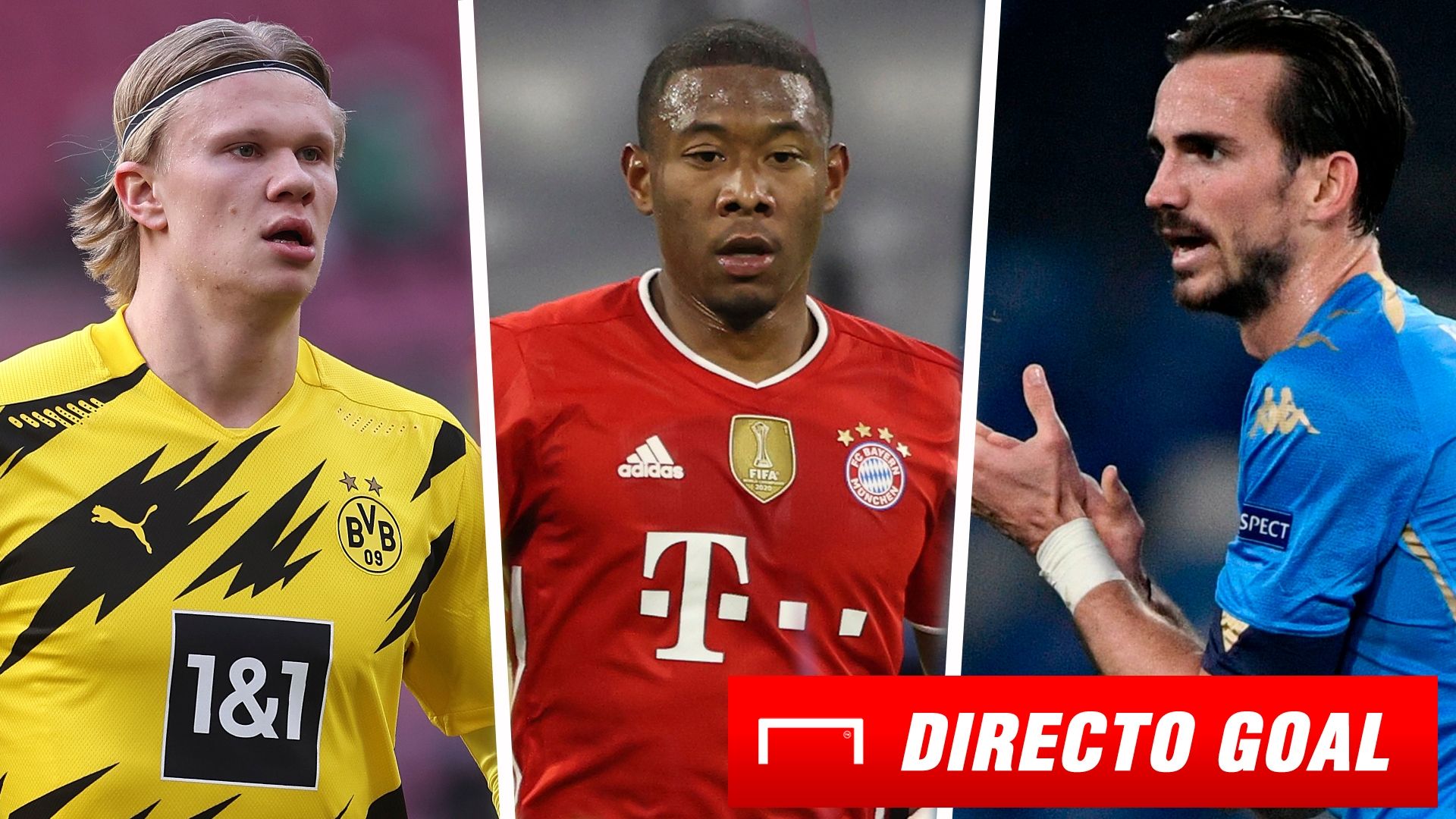 Haaland, Alaba y Fabián, mercado