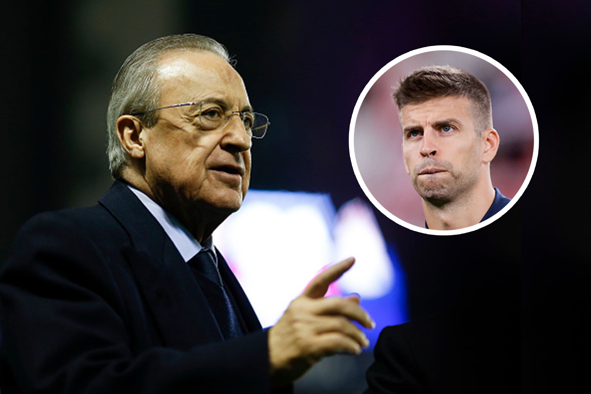 Florentino Perez, Gerard Pique