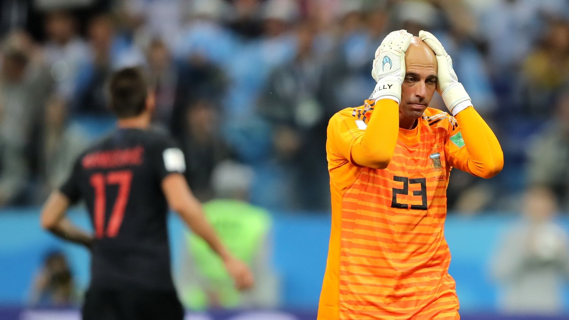 Willy Caballero Argentina Croatia World Cup 2018