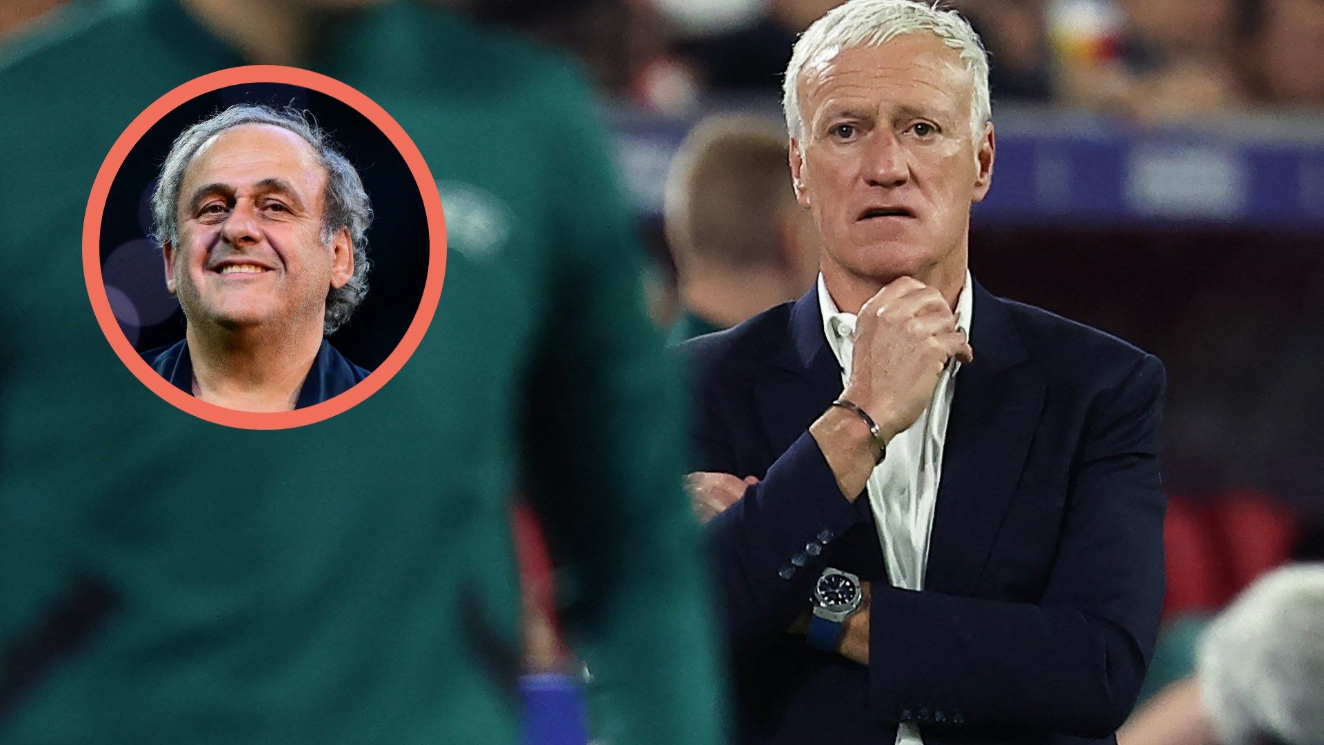 Didier Deschamps Michel Platini France