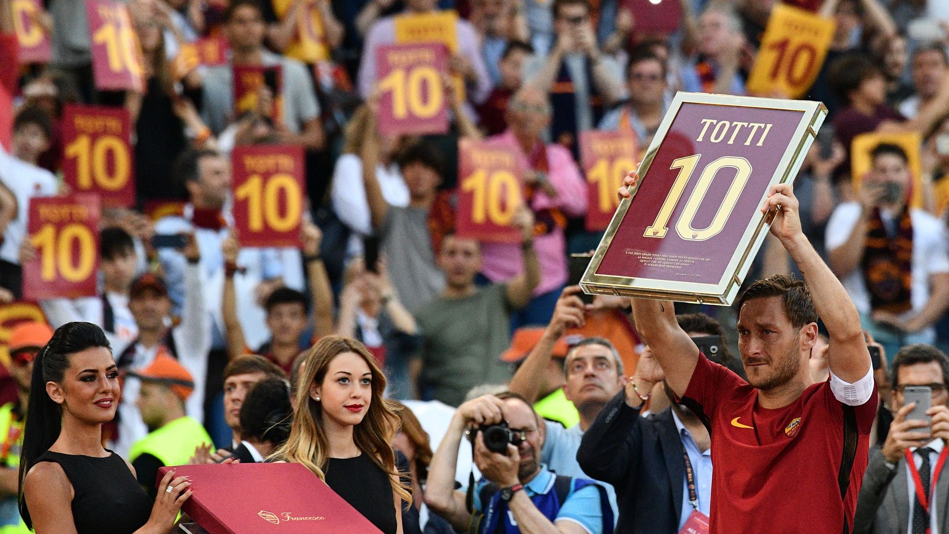 Francesco Totti AS Rom Serie A 052817