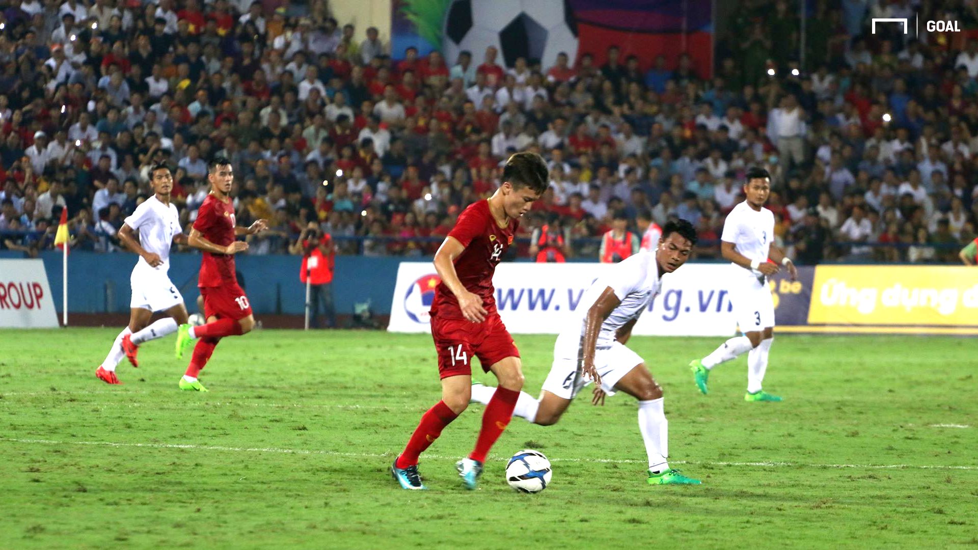 Nguyen Hoang Duc U23 Vietnam vs U23 Myanmar