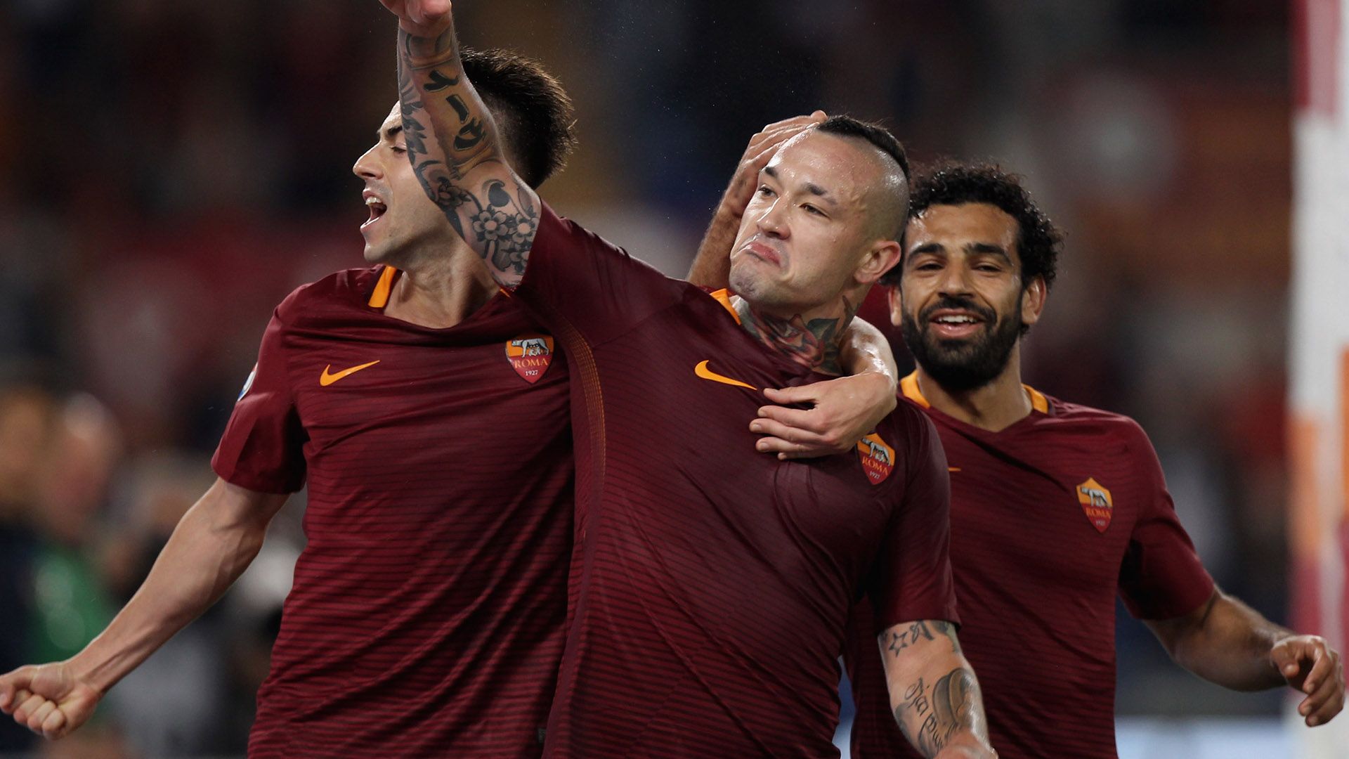 Radja Nainggolan Roma Juventus Serie A