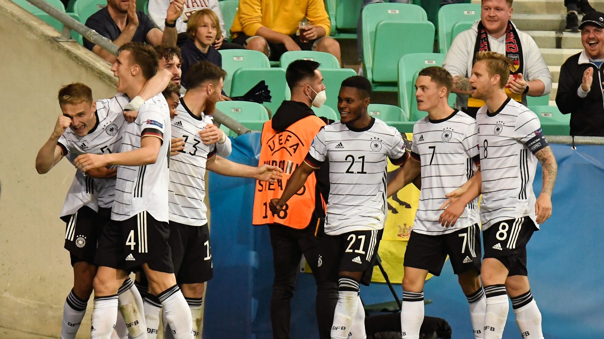 Deutschland U21 Portugal U21 Jubel