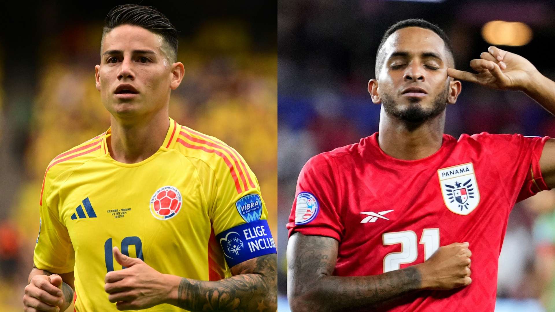 James Rodriguez Colombia Cesar Yanis Panama