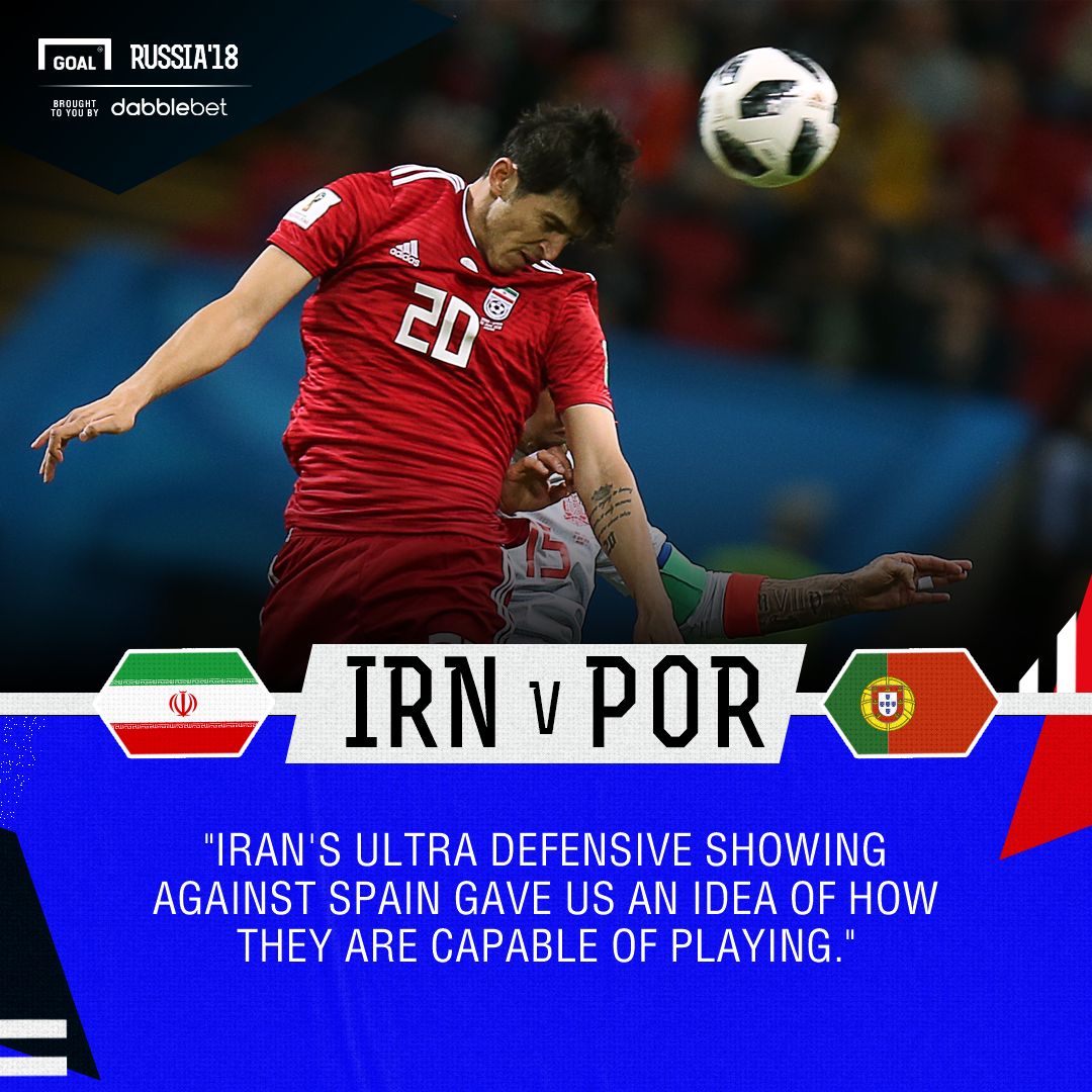 Iran Portugal graphic