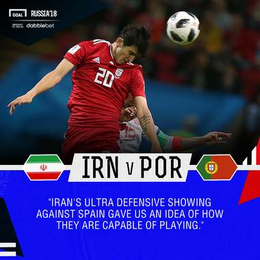 Iran Portugal graphic