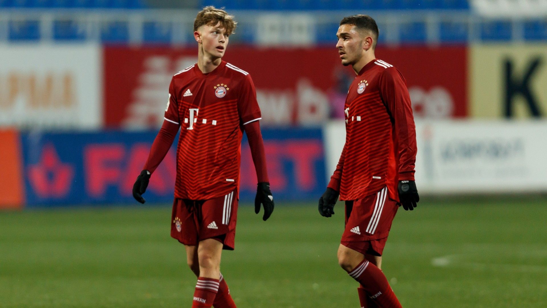 Paul Wanner Arijon Ibrahimovic Bayern Munich 2021-22