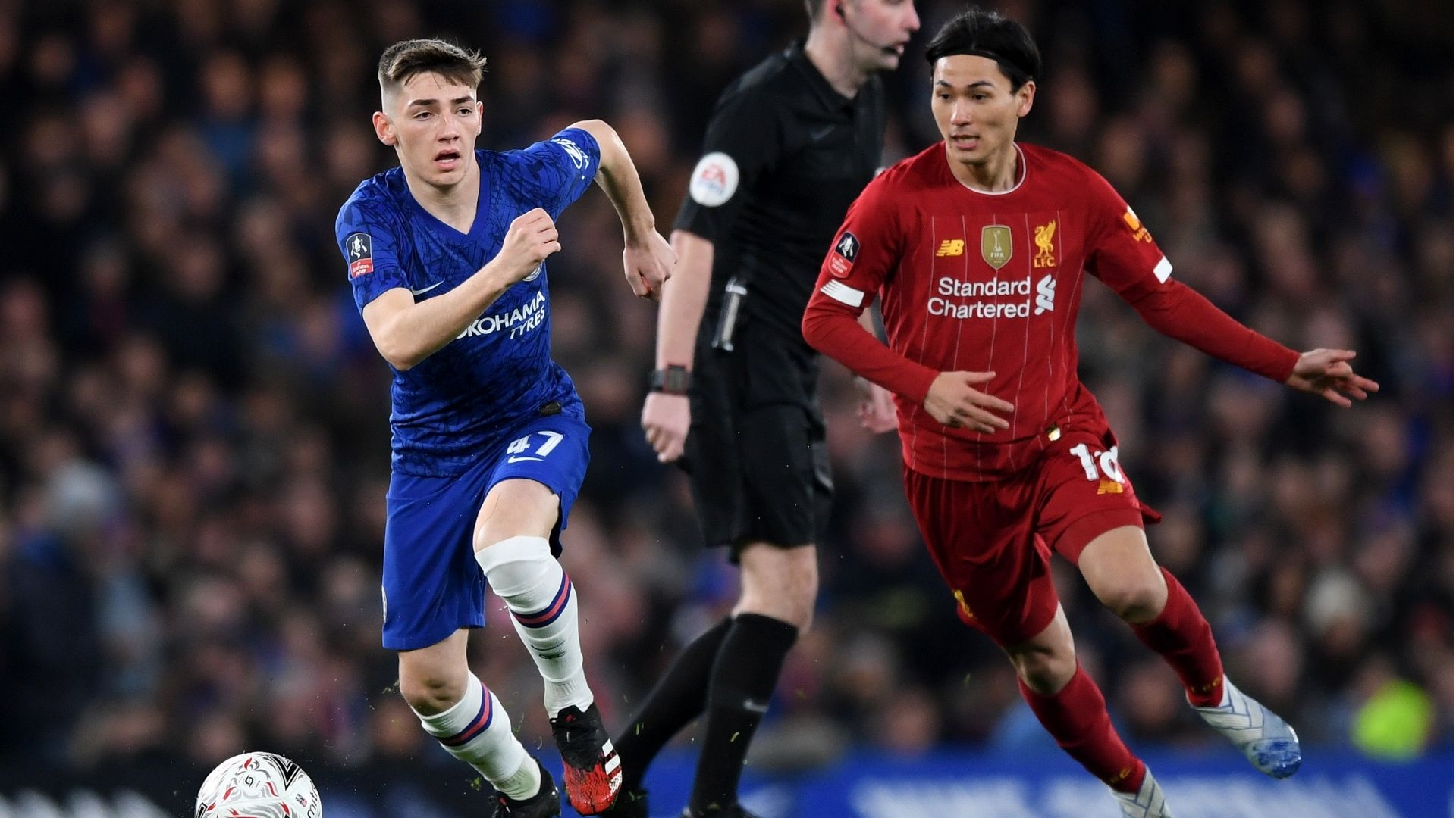 Billy Gilmour, Takumi Minamino, Chelsea vs Liverpool