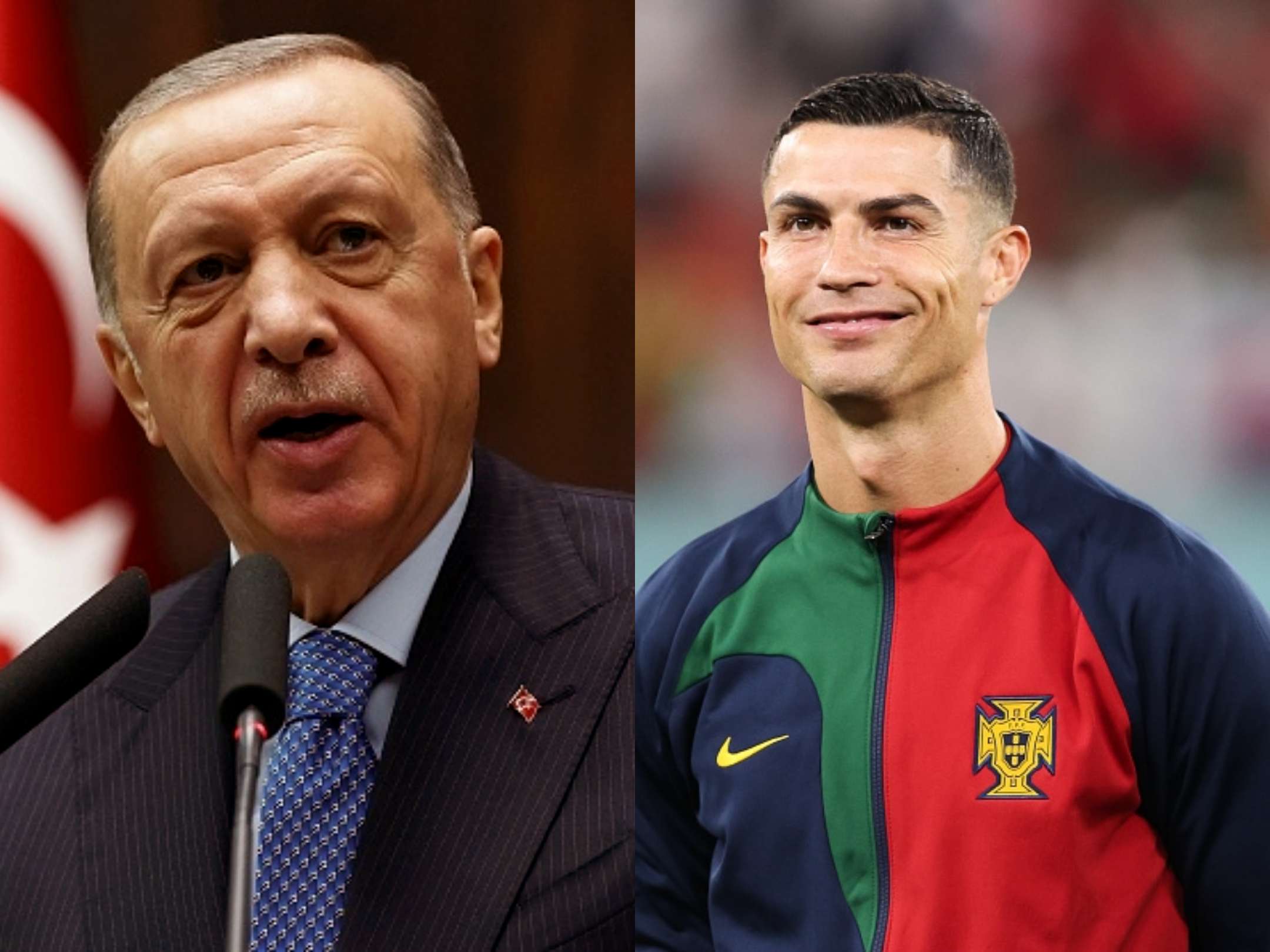 Recep Tayyip Erdoğan, Cristiano Ronaldo