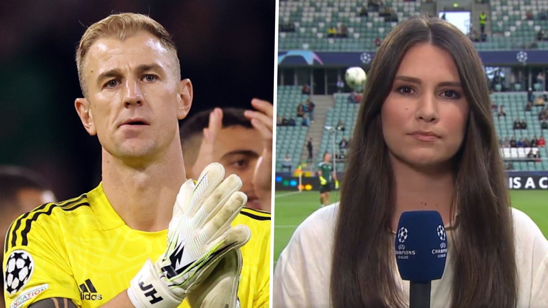 Joe Hart reporter
